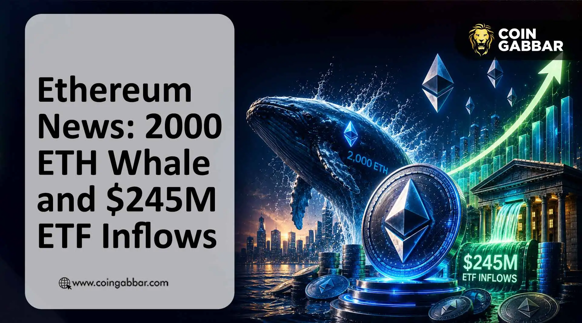Ethereum News: 2000 ETH Whale, ETF Inflows and $4.39M Hacker Activity