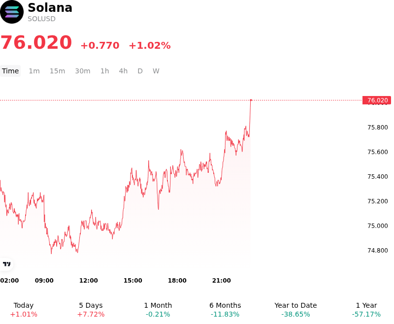 Solana (SOLUSD) Is up 1.02% on Aug 9: What Are the Risk Factors?