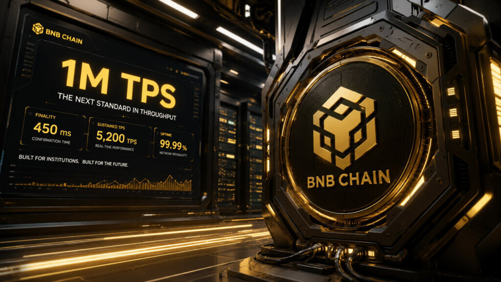 BNB Chain makes moonshot bet on 1,000,000 TPS for AI as BNB interest falls away